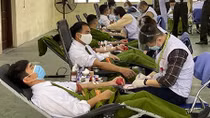 Công an tỉnh Hà Nam hiến 220 đơn vị máu