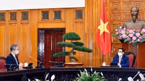 Thủ tướng Phạm Minh Chính tiếp Đại sứ Nhật Bản tại Việt Nam Yamada Takio