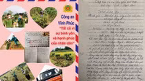 Thư cám ơn gửi chiến sĩ Công an giúp dân thu hoạch lúa
