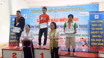 Đoàn vận động viên người khuyết tật Quảng Trị giành giải nhất toàn đoàn