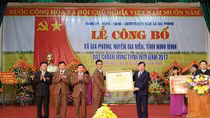 Xã Gia Phong - mảnh đất giàu truyền thống cách mạng đạt chuẩn nông thôn mới