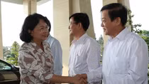 Phó Chủ tịch nước Đặng Thị Ngọc Thịnh làm việc tại tỉnh Hậu Giang