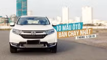 Top 10 mẫu xe bán chạy nhất thị trường Việt tháng 1-2019