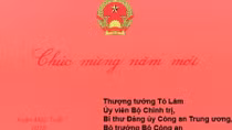 Thư chúc mừng năm mới của Bộ trưởng Bộ Công an