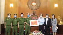 Văn phòng Cơ quan CSĐT Bộ Công an ủng hộ chống dịch COVID-19