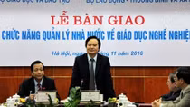 Bộ LĐ-TB&XH tiếp nhận việc quản lý giáo dục nghề nghiệp