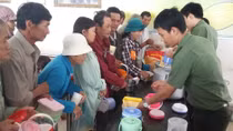 Xúc động Chương trình “Bữa cơm từ thiện” của tuổi trẻ Công an Phú Yên