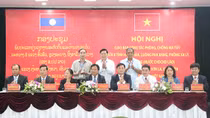 8 tỉnh Việt - Lào ký kết Biên bản phối hợp phòng, chống tội phạm ma túy