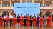 Khánh thành trường tiểu học nơi biên giới do VietinBank tài trợ xây dựng