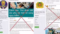 Làm rõ nhiều trang Facebook giả mạo lực lượng Công an