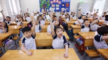 91,16% học sinh mẫu giáo và tiểu học Hà Nội thụ hưởng chương trình sữa học đường
