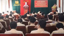 Phát động thi đua “Xây dựng phong cách người cán bộ CSGT trên quê hương Bác Hồ”