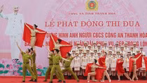 Công an Thanh Hoá tổ chức lễ phát động thi đua thực hiện kế hoạch hành động