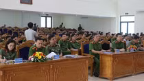 Cụm Thi đua số 12 ký kết giao ước thi đua “Vì ANTQ” năm 2017