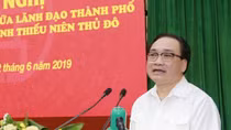 Bí thư Thành ủy Hà Nội đối thoại với đoàn viên, thanh thiếu niên