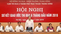 Cụm 5 thành phố trực thuộc Trung ương đẩy mạnh hợp tác, thi đua