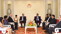 Thứ trưởng Bùi Văn Thành tiếp Đại sứ Áo