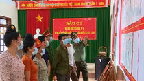 Công an các địa phương đảm bảo an ninh, trật tự dịp bầu cử