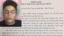 Công an huyện Thanh Trì truy tìm tung tích nạn nhân