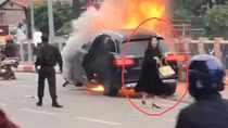 (NÓNG TRONG TUẦN) Nữ tài xế xe Mercedes gây tai nạn kinh hoàng, thanh niên ngáo đá tự chặt tay