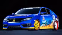 Honda ra mắt phiên bản "Sonic Civic" phỏng theo game Sonic