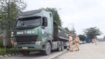 Kiên quyết xử lý xe quá khổ, quá tải trên các tuyến Quốc lộ