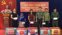 Cục Đào tạo và Công an tỉnh Lào Cai phối hợp thực hiện hoạt động an sinh xã hội