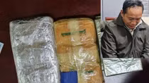 Chặn 2 bánh heroin và 12.000 viên ma túy từ miền núi về vùng biển