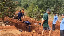 Bình Phước cất bốc, quy tập thêm 10 bộ hài cốt liệt sỹ