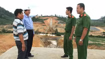 Góp phần bảo vệ công trình thủy lợi trọng điểm của quốc gia