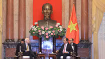 Chủ tịch nước Trần Đại Quang tiếp Thượng nghị sĩ Hoa Kỳ John McCain