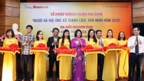 Phát động Cuộc thi ảnh “Người Hà Nội ứng xử thanh lịch, văn minh 2018”