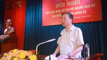 Bộ trưởng Tô Lâm nêu chương trình hành động ứng viên đại biểu Quốc hội khoá XV