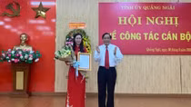 Chuẩn y chức danh Bí thư Tỉnh ủy và Phó Bí thư Thường trực Tỉnh ủy Quảng Ngãi