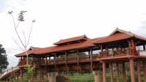 Bình Phước có cây cầu thân gỗ dài nhất Việt Nam