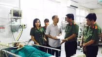 Truy bắt tội phạm về ma túy, một cán bộ Công an bị đâm trọng thương