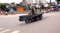 Xe thô sơ được các tỉnh đưa vào báo cáo thường kỳ an toàn giao thông