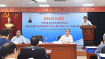 1.823 tác phẩm vào vòng Sơ khảo Giải Báo chí quốc gia năm 2020