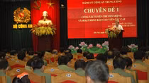 Tập huấn công tác tuyên truyền và hoạt động báo cáo viên trong lực lượng Công an