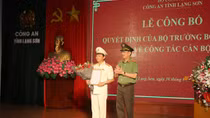 Đại tá Thái Hồng Công giữ chức vụ Giám đốc Công an tỉnh Lạng Sơn