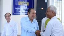Phó Thủ tướng Trương Hòa Bình: "Không có chuyện bán đất cho ai cả, cử tri yên tâm"