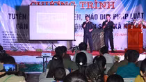 Giao lưu văn nghệ lồng ghép tuyên truyền, phổ biến pháp luật