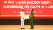 Công bố quyết định của Bộ trưởng BCA về công tác cán bộ tại CA tỉnh Sơn La
