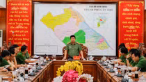 Công an Cần Thơ tăng cường kiểm tra, quản lý sử dụng vũ khí, vật liệu nổ 