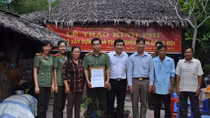 Cục An ninh Tây Nam bộ trao kinh phí, sữa chữa và xây mới nhà tình nghĩa
