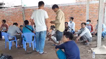  23 đối tượng đang sát phạt trên sòng bạc trăm triệu