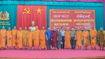 Công an Vĩnh Long họp mặt người có uy tín trong đồng bào dân tộc Khmer nhân dịp Tết Chol Chnam Thmay