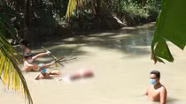 Người đàn ông giết vợ rồi dìm thi thể dưới ao nước