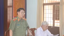 Thứ trưởng Bùi Văn Nam kiểm tra, chỉ đạo công tác tại Công an Trà Vinh