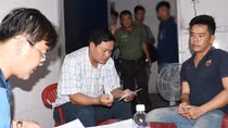 Bắt hai vợ chồng làm tiền giả